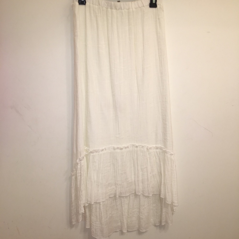 White skirt